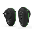 Portable 4-Port USB Charging Station with 2.4A Fast Charging Port