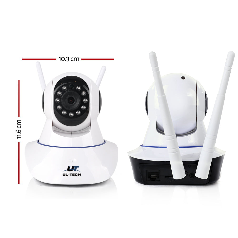 1080P Wireless WiFi IP Security Camera with Night Vision & Two-Way Audio