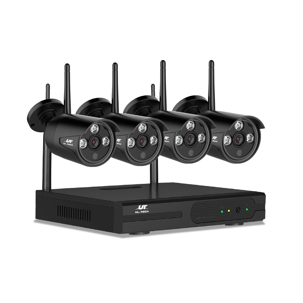1080P 8-Channel Wireless Security Camera System with WiFi NVR