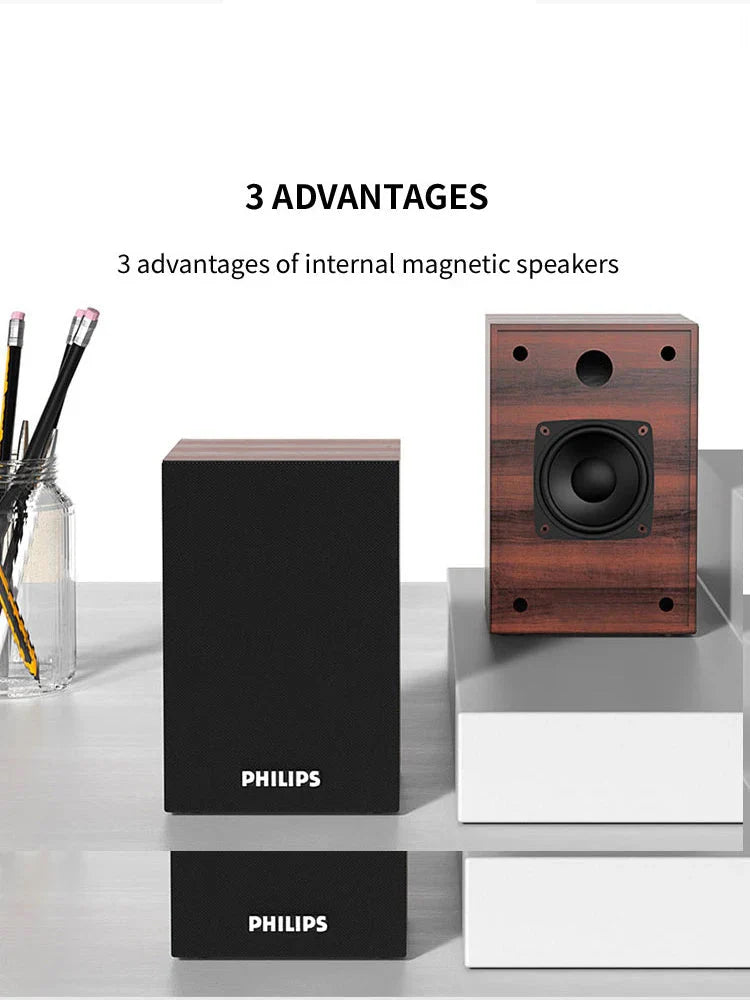 Wooden Bluetooth Speaker (Brown)