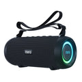 60W Waterproof Bluetooth Speaker with Deep Bass & 30+ Hours Playtime (Black)