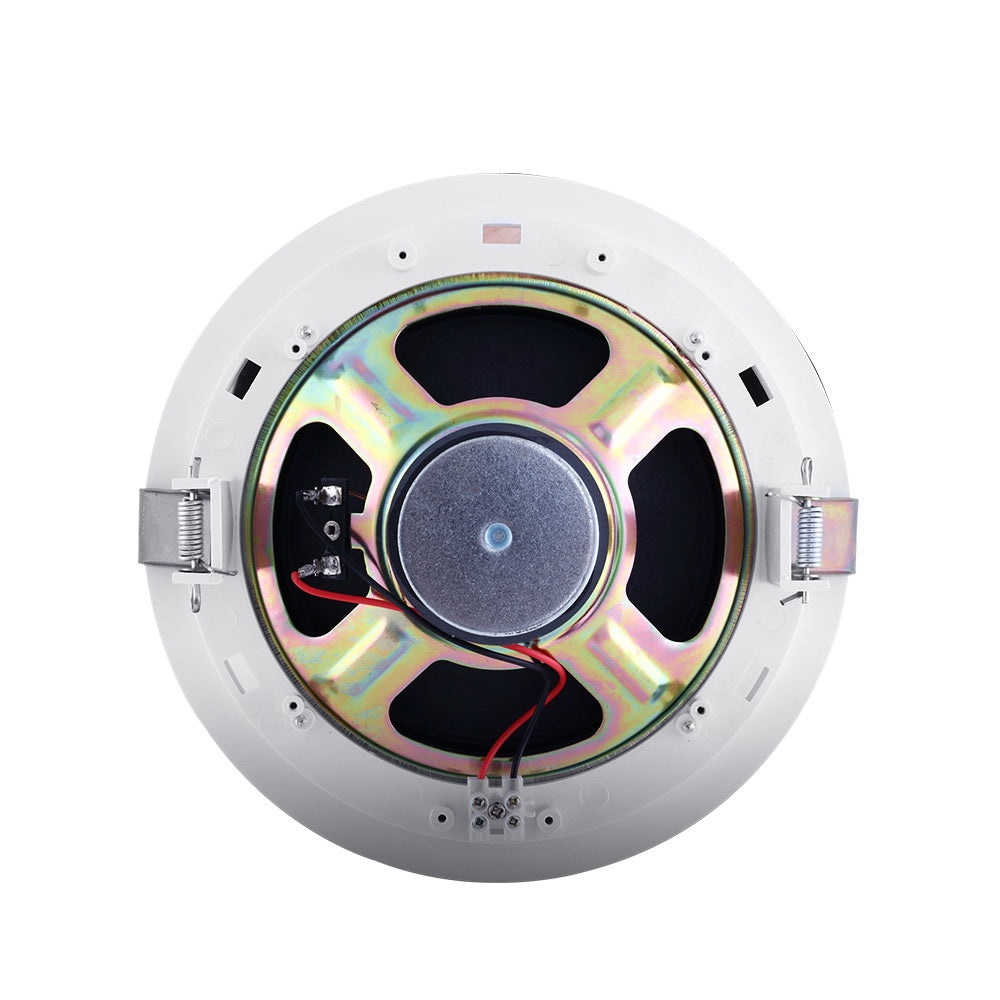 2x 6-Inch In-Ceiling Speakers 80W Stereo Home Theatre & Multi-Room Audio System
