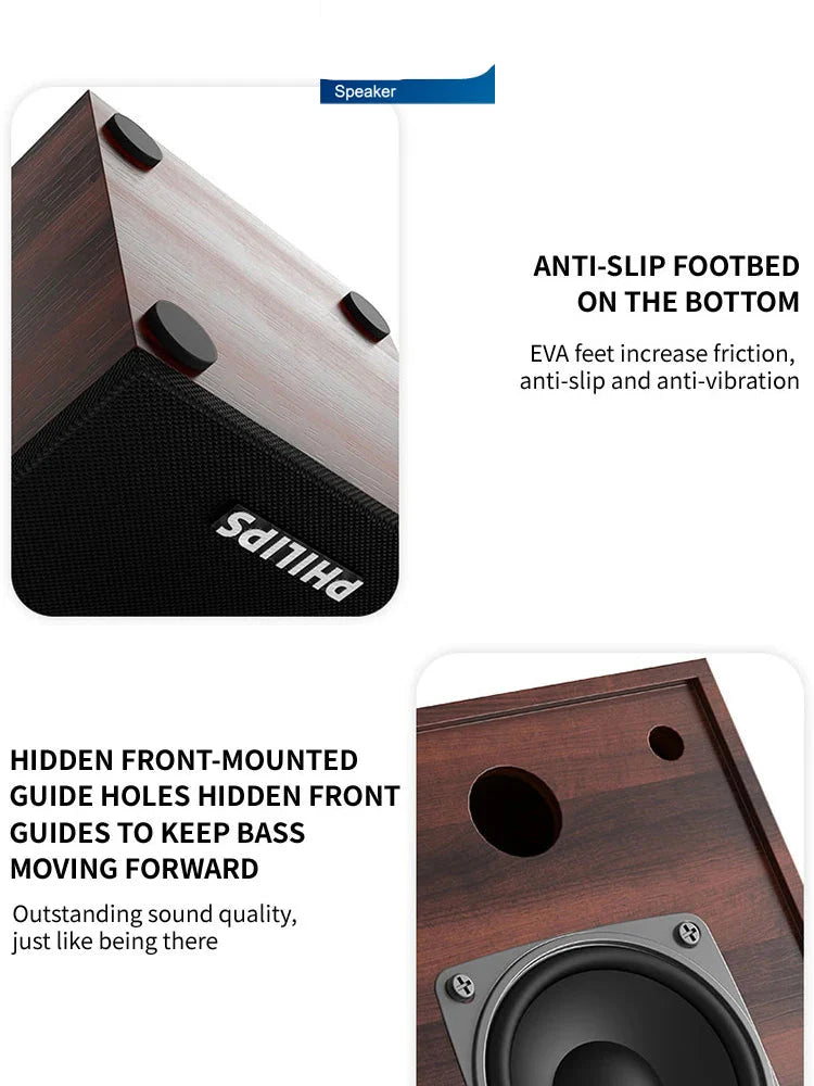 Wooden Bluetooth Speaker (Brown)