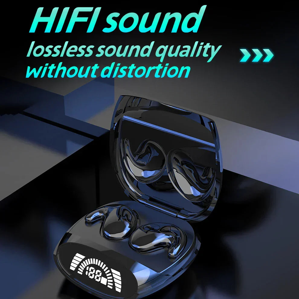 Mini Noise Cancelling Wireless Sports Earbuds – Bluetooth 5.3 TWS Headphones