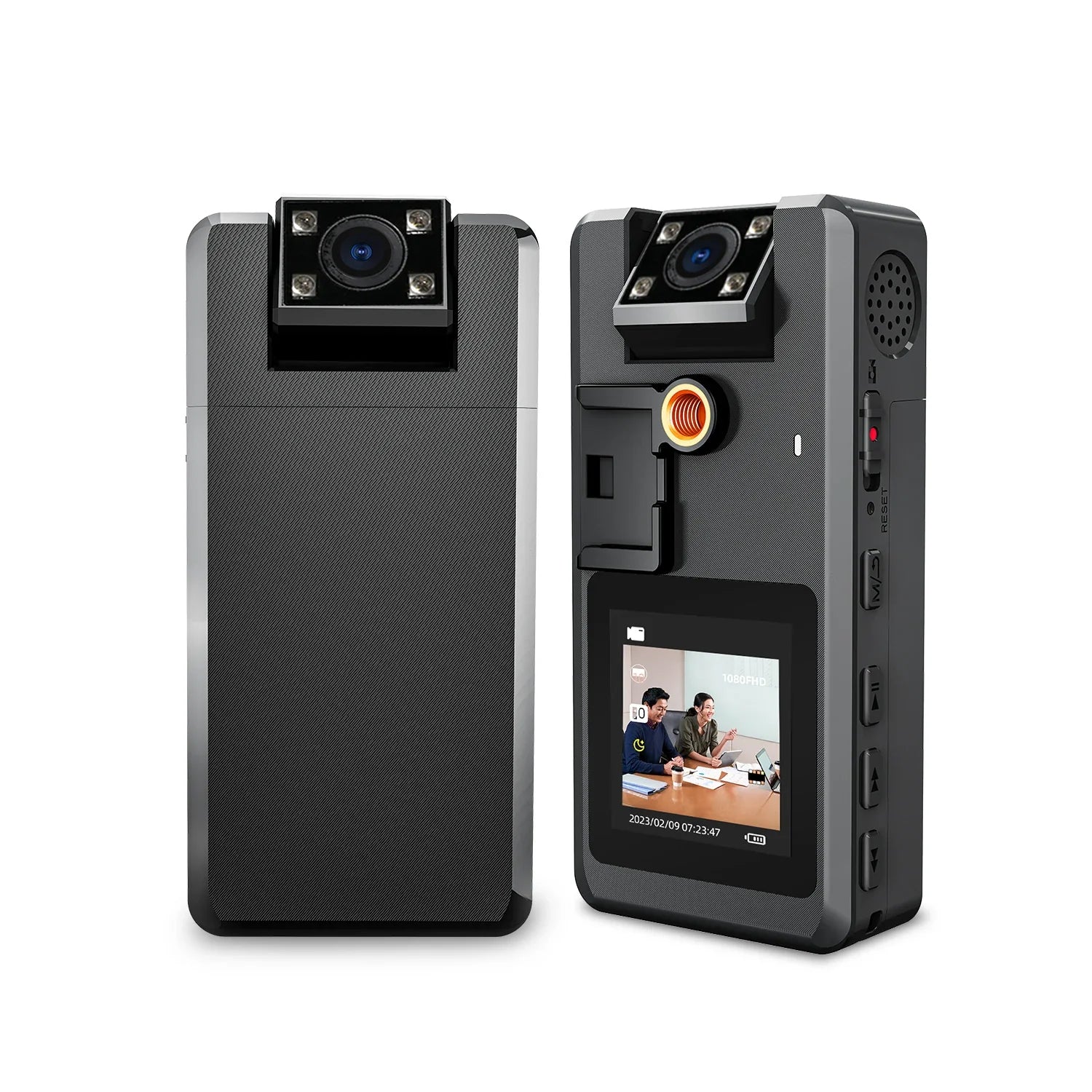 Mini Dash Cam with Night Vision & 1296P HD Recording