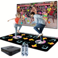 2-Player Dance Mat Game with Motion Sensors & HD Interactive Fitness Gameplay