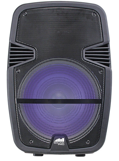 15” Bluetooth Party Speaker with Disco Light & Stand