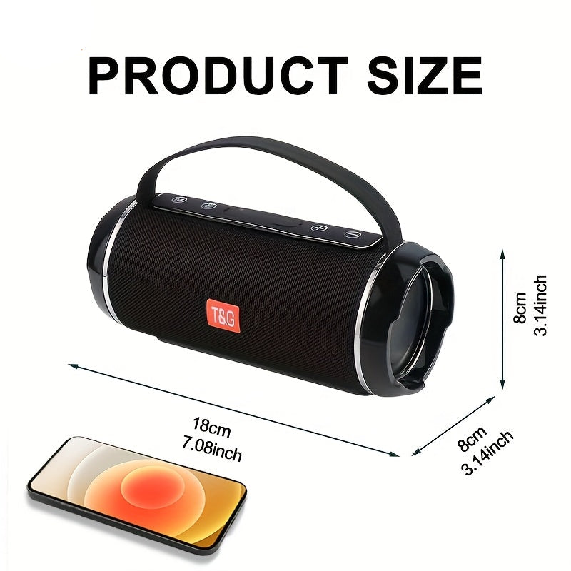 Portable Wireless Speaker with 5.0 Surround Sound